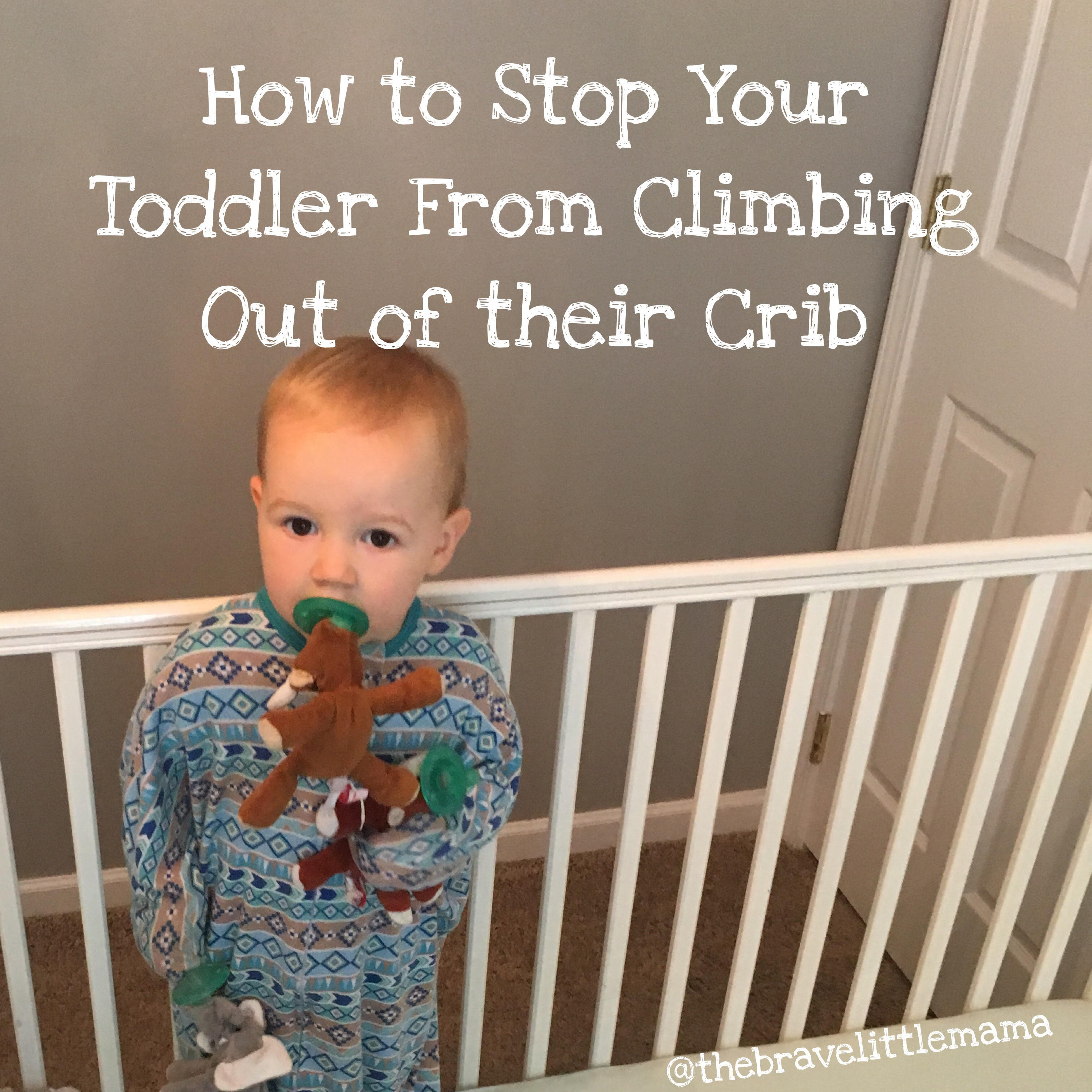 How to Stop Your Toddler From Climbing Out of their Crib