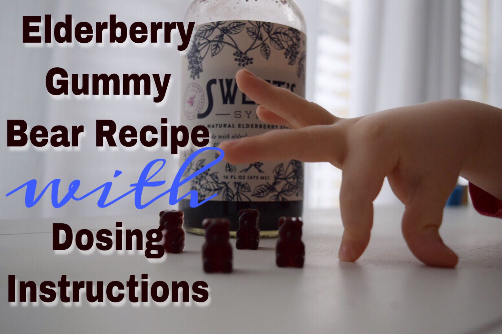 Elderberry Syrup Gummy Bears Your Kids Will Love